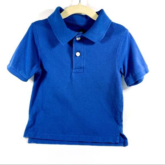 ⭐️ THE CHILDREN’S PLACE Blue Polo Shirt NWOT 2T - Picture 1 of 3